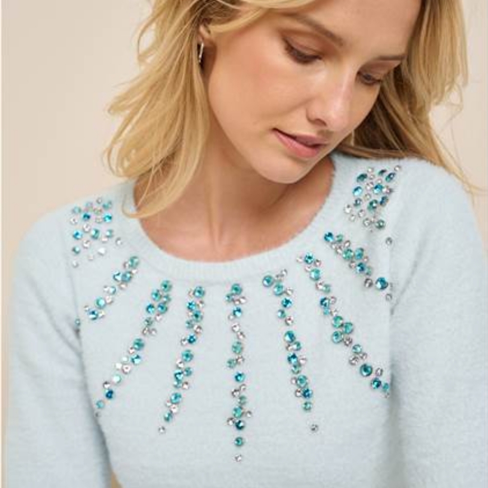 NWT fluffy soft 1x sweater